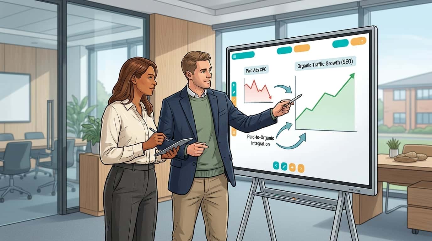 Featured image for industry insight for Public - The Agent Bureau: Paid-to-Organic Bridge: Google Ads CPCs to Growth — Escape the escalating costs of Google Ads by building a robust organic…