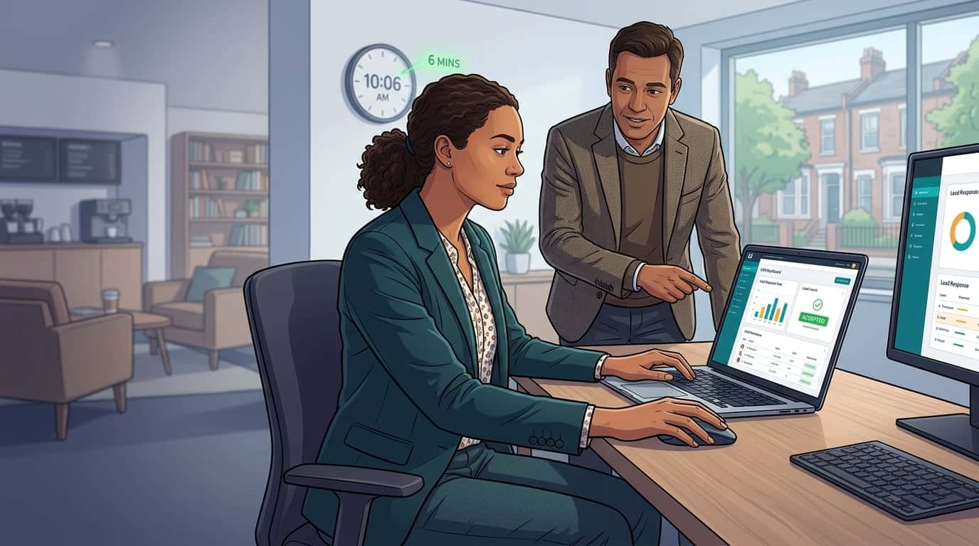 Featured image for industry insight for Public - The Agent Bureau: The 6-Minute Rule: Speed-to-Lead for UK SME Sales in 2026 — In 2026, the speed at which you respond to a lead will become the…