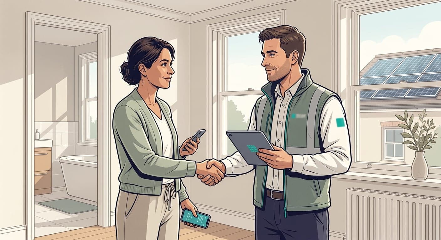 Featured image for industry insight for Public - The Agent Bureau: Automate Reviews: UK Installers' Zero-Cost Trust Signal — UK installers are missing a zero-cost opportunity to build trust and win…