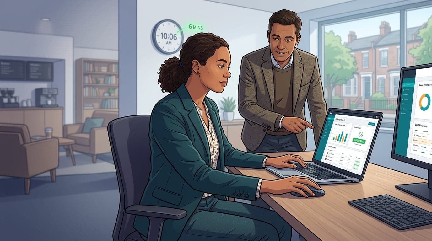 Featured image for industry insight for Public - The Agent Bureau: The 6-Minute Rule: Speed-to-Lead for UK SME Sales in 2026 — In 2026, the speed at which you respond to a lead will become the…